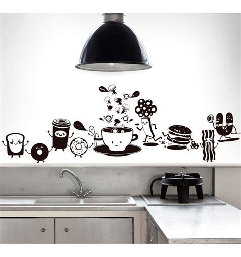 Vinil Decorativo Para Pared Cocina Happy Food En Mercado Libre