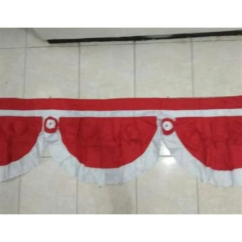 Jual Bendera Indonesia Merah Putih Bunga Besar 5 4 Lengkung Jakarta
