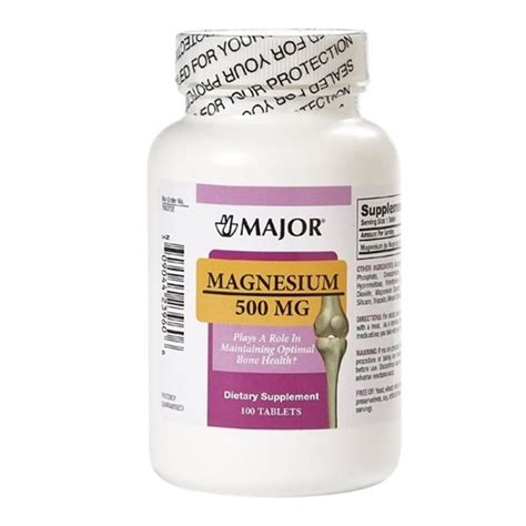 Magnesium Oxide 500 Mg Tablets Ame 536862