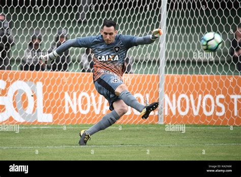 Curitiba Brazil 24th Sep 2017 Gatito Fernandes Do Botafogo During