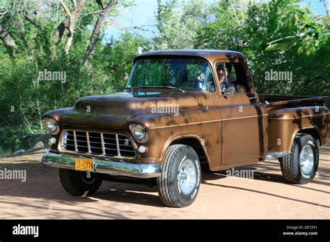 Classic Chevy Work Truck Stock Photo Alamy