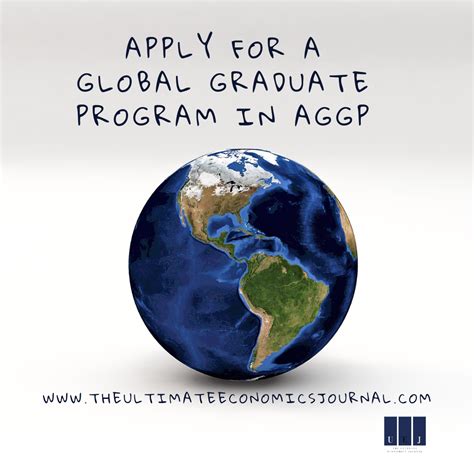 Apply For A Graduate Program In Aggp The Ultimate Economics Journal