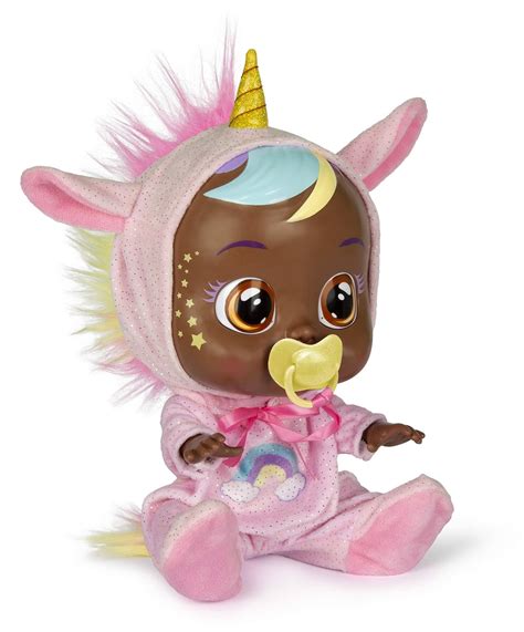 🔥Cry Babies Jassy Fantasy Baby Doll - Pink Unicorn - CT-03-s