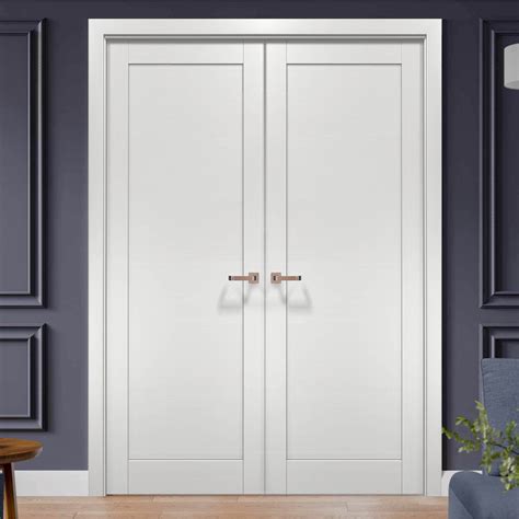 French Double Interior Doors 72 x 80 with Hardware - Walmart.com