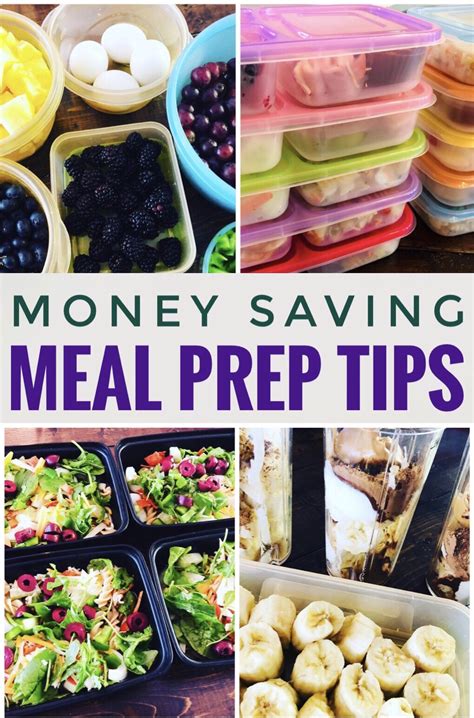 Money Saving Meal Prep Tips Glitter On A Dime