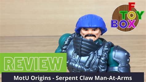 Serpent Claw Man At Arms Action Figur Review Masters Of The Universe