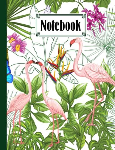 Notebook Flamingos Cover Design By Karen Stein Composition Notebook