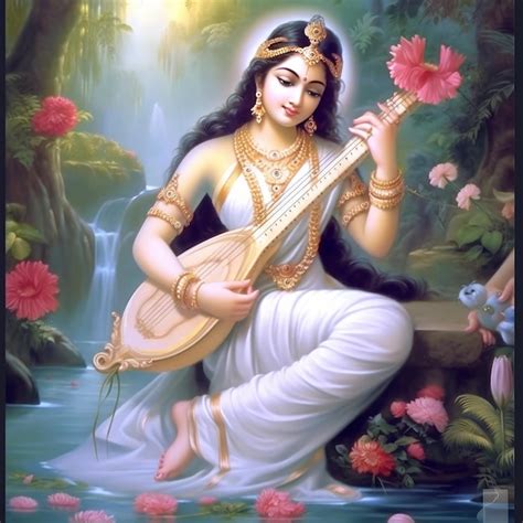 Goddess Saraswati Wallpapers