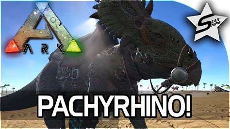 Ark New Pachyrhinosaurus Tame Ultimate Ninja Rhino Ark Survival