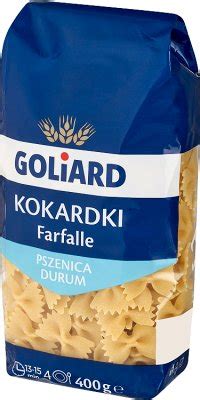 Goliard Makaron Kokardki Farfalle Pszenica Durum