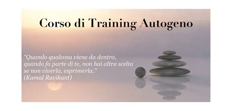 Corso Di Training Autogeno Percorsi Verso Sè Centro Clinico