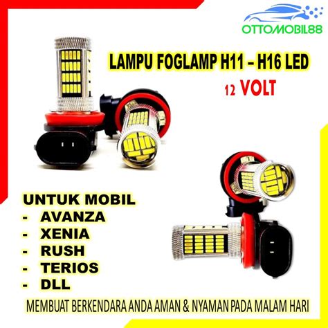 Jual Bolham Lampu Lampu Utama Depan Fog Lamp Foglamp Foglemp Kabut Led