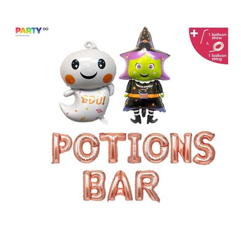 Potions Bar Balloon Banner Halloween Party Balloons Etsy