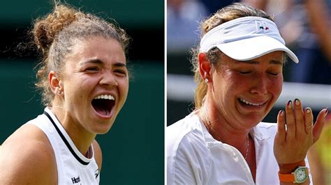 Wimbledon Results Jasmine Paolini And Donna Vekic In Record