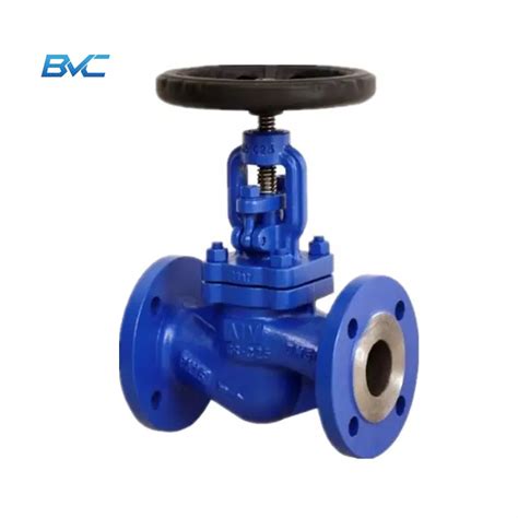 Handwheel Cast Iron Stainless Steel Pn Bellow Seal Globe Valve