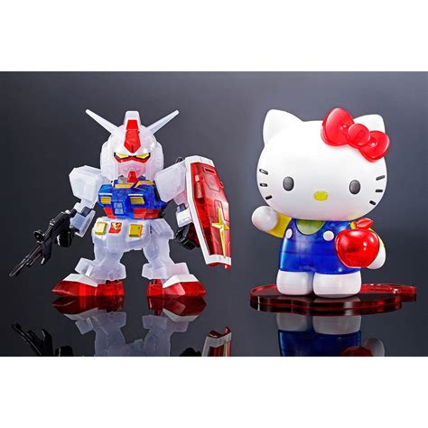 限量透明 Hello Kitty鋼彈 Rx 78 2 鋼彈[sd Ex Standard] 蝦皮購物