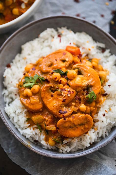 Chickpea Tikka Masala Vegan Earth Of Maria