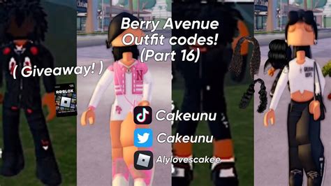 10 Berry Avenue Outfit Codes Cakeunu Youtube