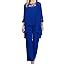 Ranrann Womens Elegant Wedding Guest Pants Suit Piece Set Formal