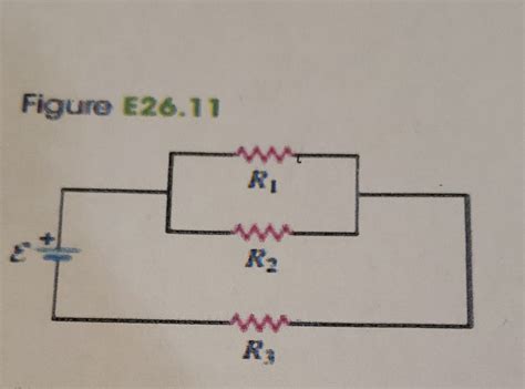 Solved In Fig E The Battery Has Emf V And Chegg