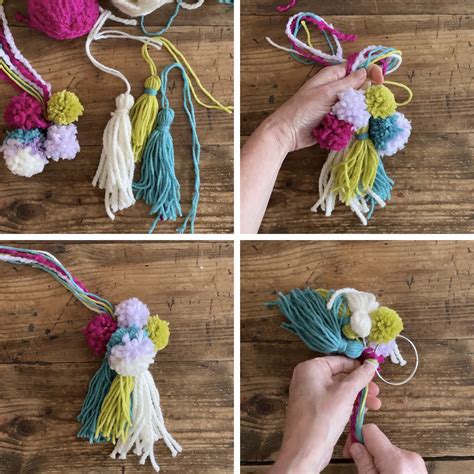 Pom Pom Tassel Diy Artbar