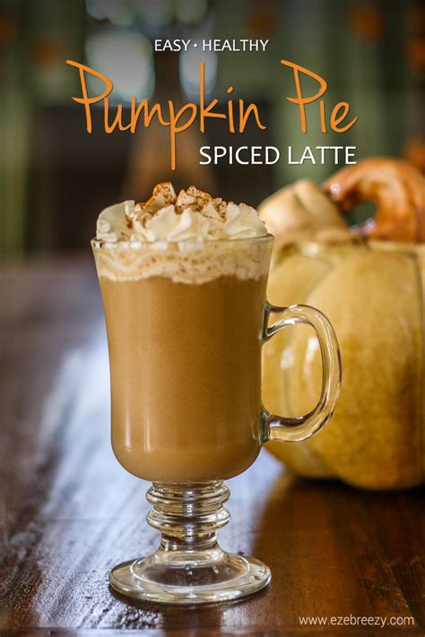 Easy Pumpkin Pie Spiced Latte