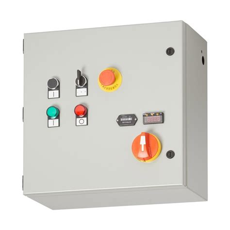 Kw Mild Steel Single Phase Control Panel For Industrial V At