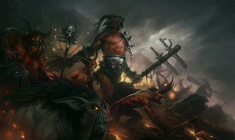 Wallpaper Digital Art Video Games Fantasy Art Diablo III