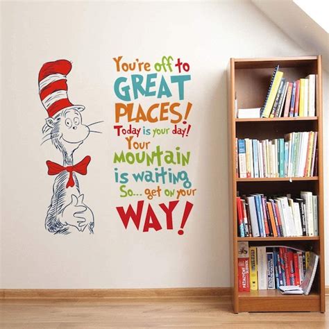 Dr Seuss Wall Decal Etsy