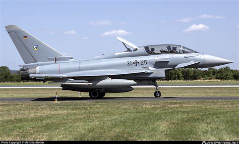 31 25 Luftwaffe German Air Force Eurofighter EF 2000 Typhoon T Photo