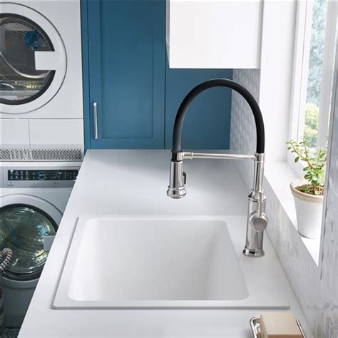 Blanco Liven Single Bowl Laundry Sink White 401908 Rona