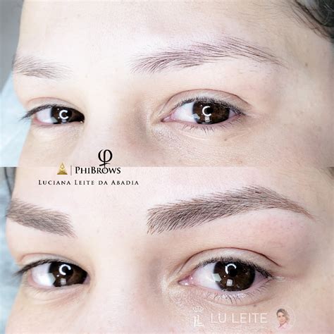 Lu Leite Microblading Nanoblading Micropigmenta O De Sobrancelhas