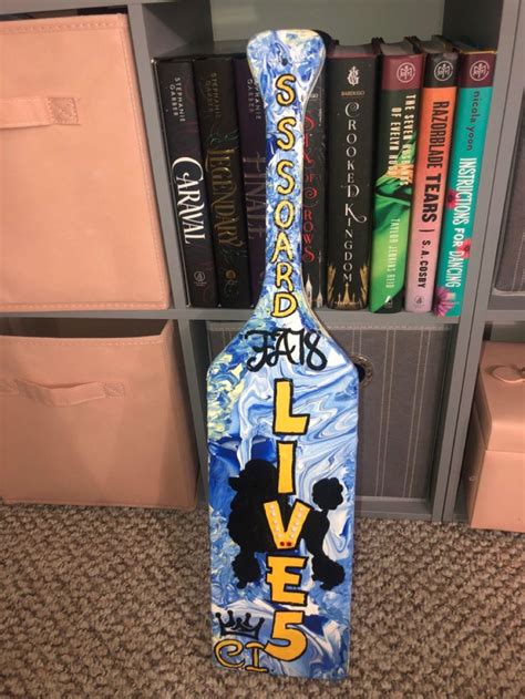 Sigma Gamma Rho Paddle