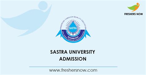 SASTRA University Admission 2020 | Application Form (Available)