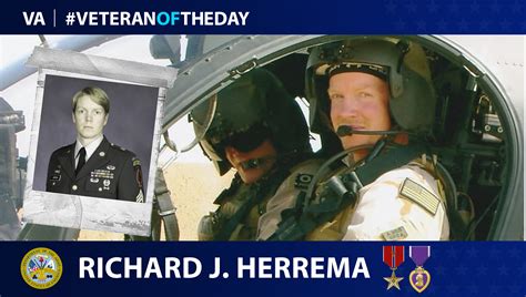 Veteranoftheday Army Veteran Richard Herrema Va News