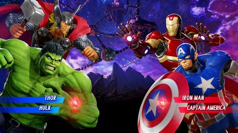 Captain America Iron Man Vs Thor Hulk Hardest Ai Marvel Vs