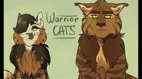 Tawnypelt & Brambleclaw | Warrior Cats speedpaint - YouTube