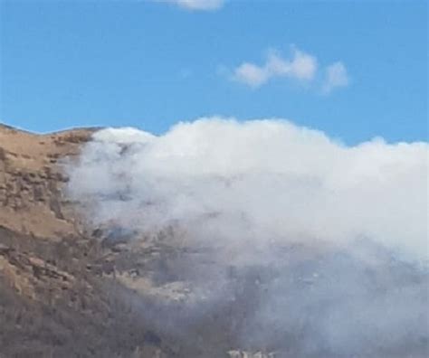 Incendi Piemonte In Fiamme I Boschi Della Valchiusella Torna A