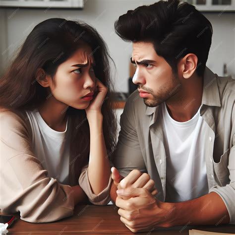 Premium Photo | An internal conflict between feelings of love and