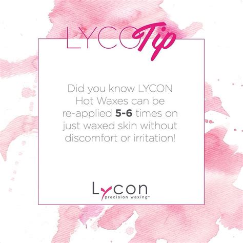 Step up your waxing game with LYCON! | Lycon wax, Waxing, Waxing tips