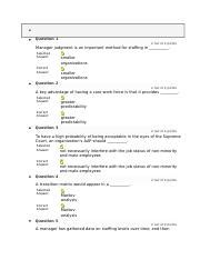 Bus 335 Week 7 2nd Attempt Docx Question 1 2 Out Of 2 Points Manager