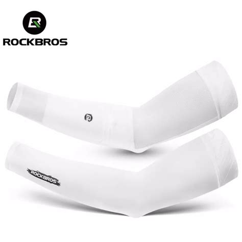 Rockbros Arm Sleeves Anti Uv Breathable Ice Silk Cycling Sleeves