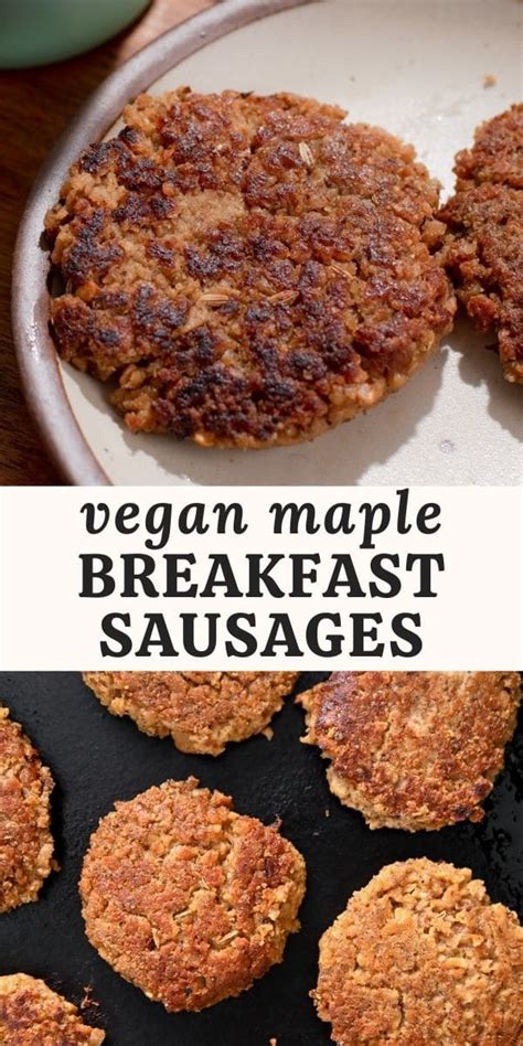 Easy Vegan Breakfast Sausage Patties Artofit