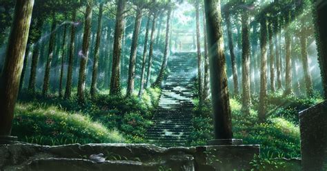 Anime Landscape: Forest (Anime Background)