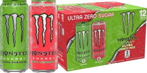 Monster® Ultra Energy Drink Variety Pack Cans, 12 pk / 16 fl oz - Fry’s ...