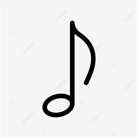 Music Note Symbol Clipart Transparent PNG Hd Eighth Music Note Symbol