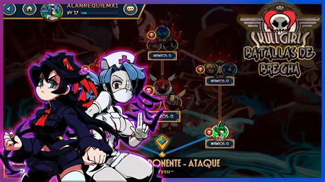 Mi Primera Vez En BATALLAS DE BRECHA TERMINA MAL Skullgirls Mobile