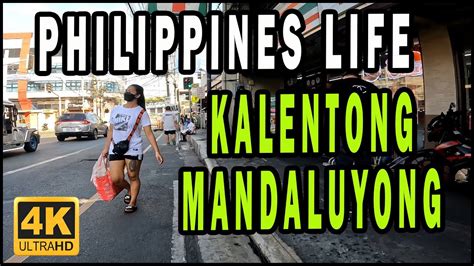 Walk At Kalentong Market MandaluyongMetro Manila PhilippinesWalking