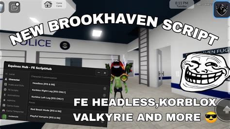 FE Brookhaven Script Hack Equinox Hub FE Script Hub Fluxus