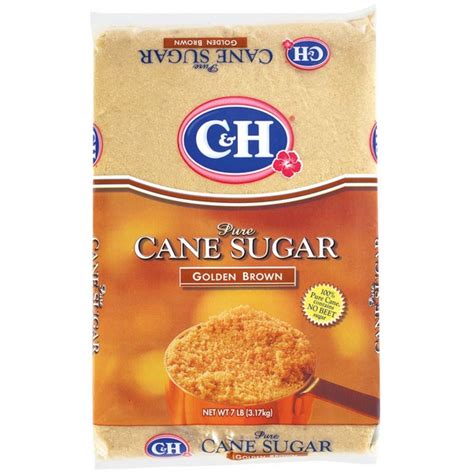 Candh Golden Brown Pure Cane Sugar 7 Lb From Costco Instacart